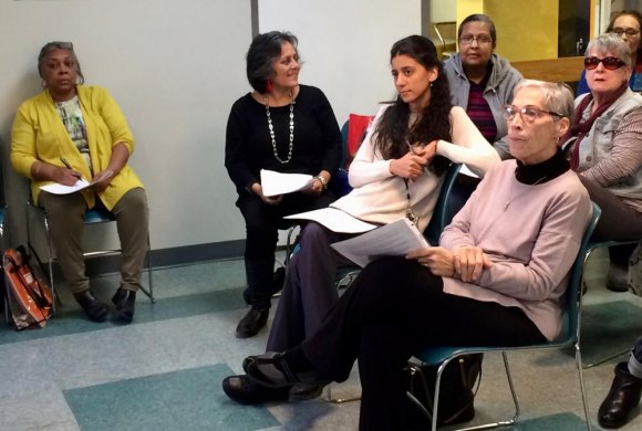 Roosevelt Island Success: Annual General Meeting at the Senior Center RISC Advisory Board with Outreach Director Yulisa Santana (third from left)